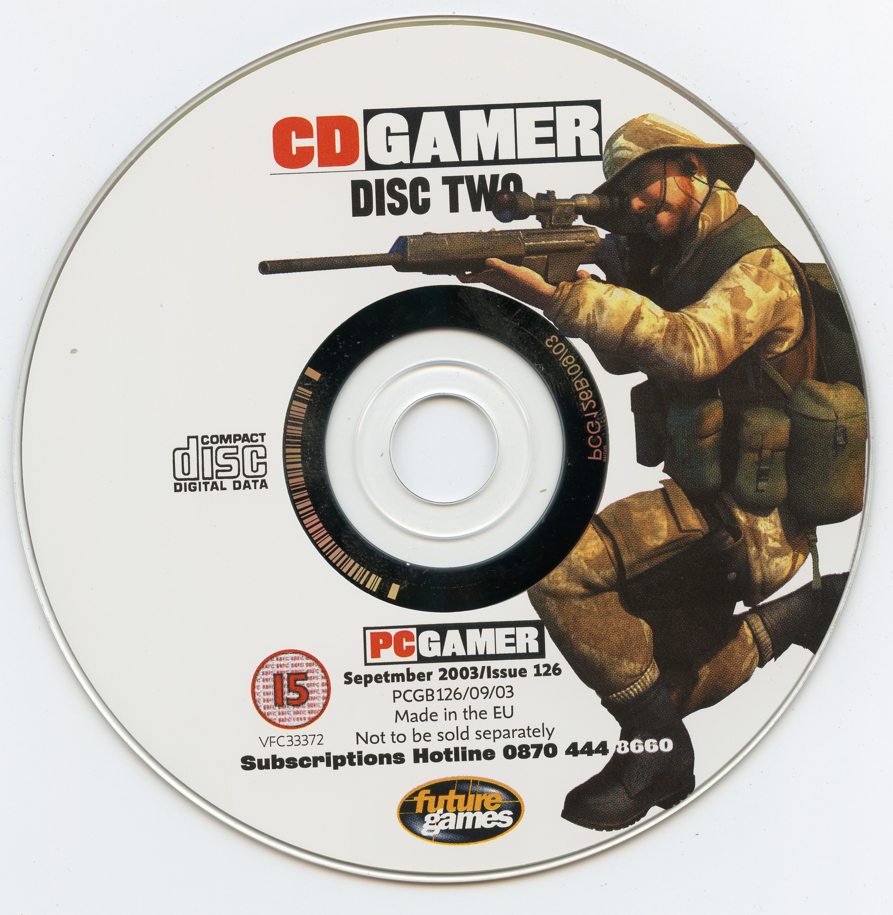 PC Gamer Issue 126 (September 2003) (Disc 2) Free Download, Borrow